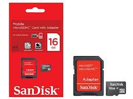 Cartão Micro Sd 16GB SanDisk