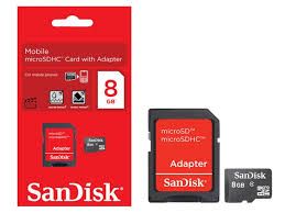 Cartão Micro Sd 8GB SanDisk